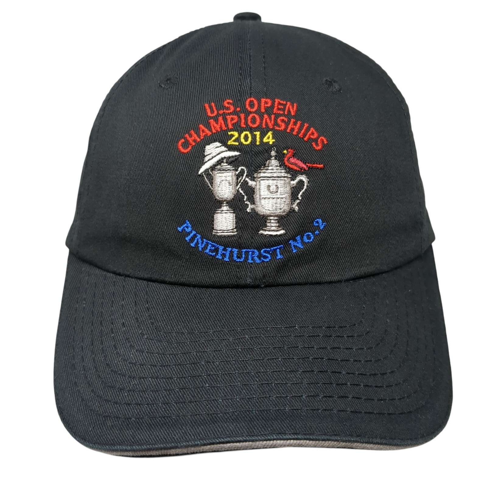 Us Open Championship 2014 Pinehurst No 2 Slideback Hat Black One Size